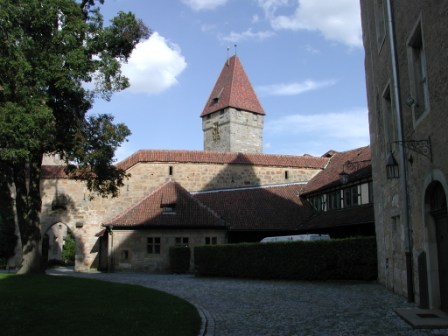 The Bulgarians' Tower viewd from the Duchess' Building